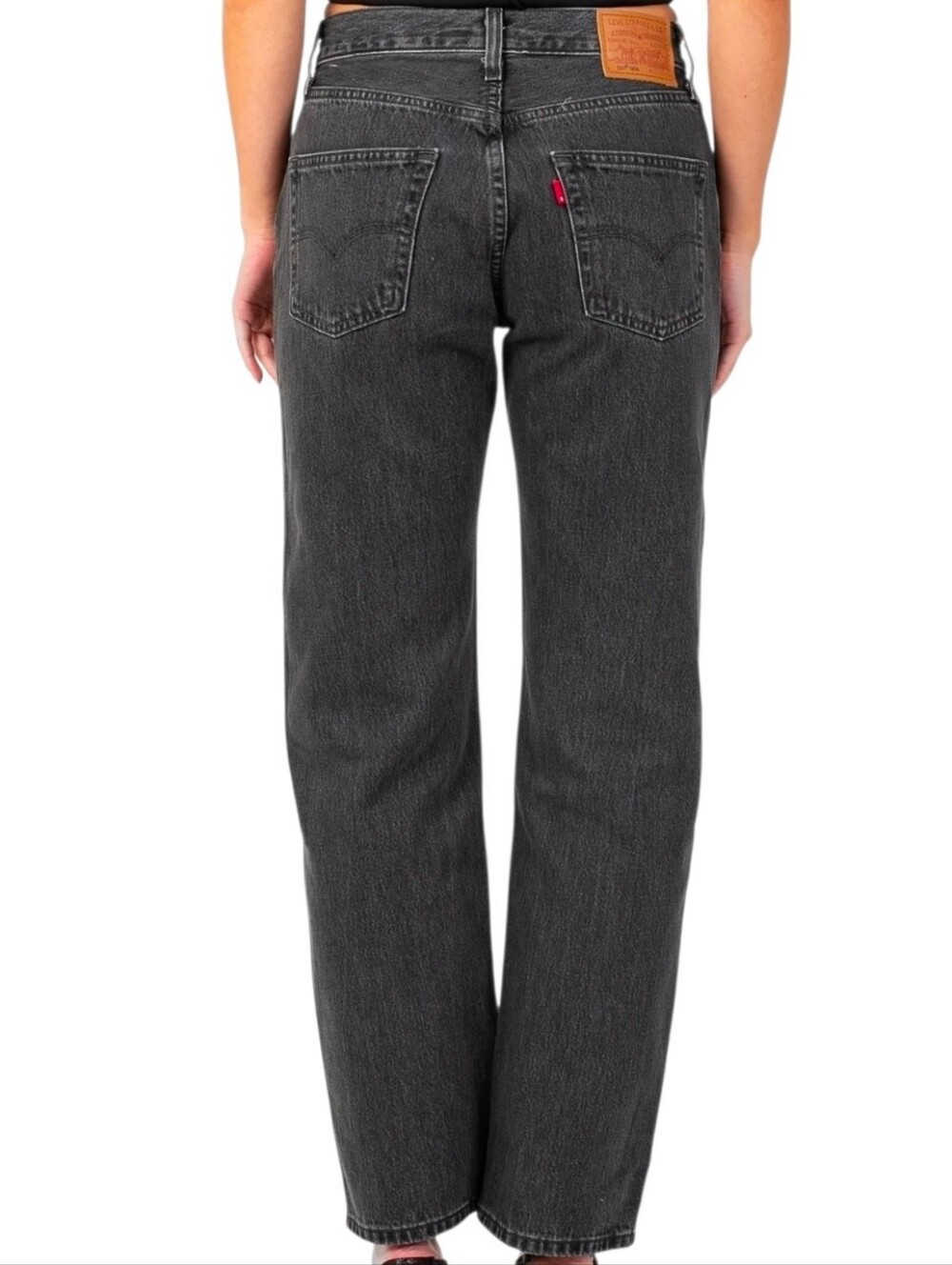 Levis 501 '90s Embellished Black Denim Jeans - Picture 2 of 11